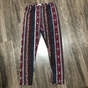 Epic Threads Girls/Juniors Boho Tribal Print Leggings - Size L